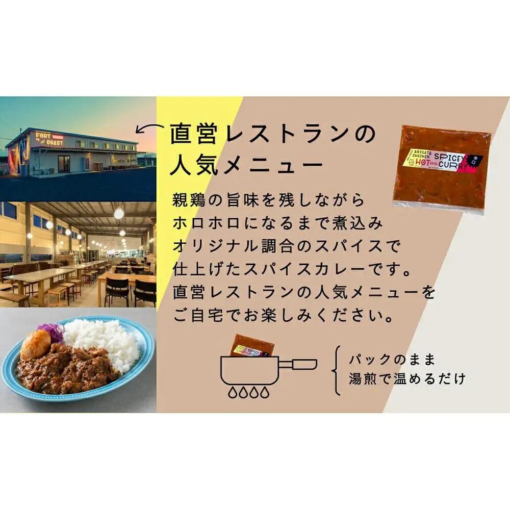 【全12回定期便】親鶏のスパイスカレー 5個（辛口）【テンアール株式会社】 カレー スパイス [AXAN088]