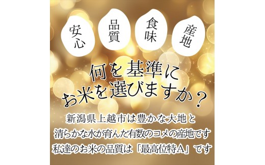 令和8年産【令和9年1月中旬配送】 新米 先行予約 新潟県産 コシヒカリ 10kg 10キロ 最高品質のお米を追求し続ける 篠宮農場 こしひかり 上越市 精米