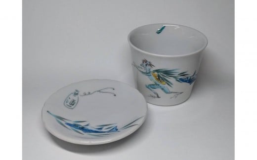 
            そばちょこ・小皿セット 河童の晩餐 大漁 九谷焼 雑貨 日用品 食器 グラス 小皿 九谷焼 和食器 和風デザイン 陶器セット そばちょこ 河童 食卓 テーブルウェア 日本製 ディナーセット 伝統工芸 石川 金沢 北陸 復興支援 復興応援
          