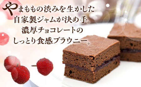やまももブラウニー 4個入 VISAVIS ＜株式会社シークス＞ 那珂川市[GAU014]