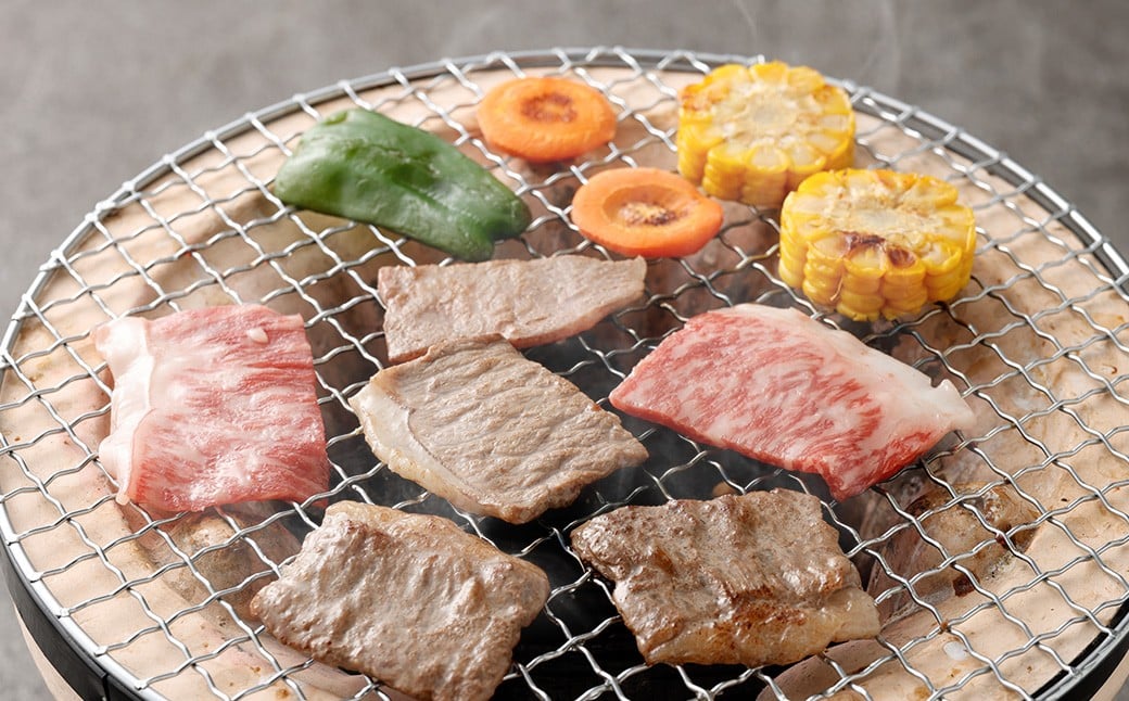 【鹿児島県産】黒毛和牛 焼肉用ロース 400g 4等級以上