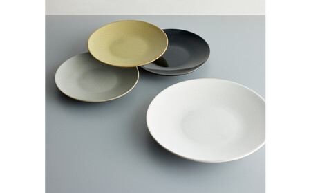 Tableware Flat Plateペアセット24cm 乳白