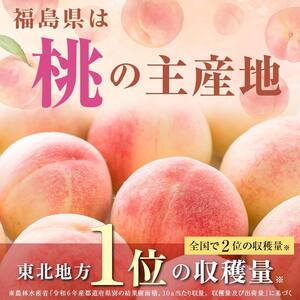 阿部農縁　福島の桃　まどか3kg(8～12玉)　ギフト・贈答用　ふくしまの完熟もも F7X-0045