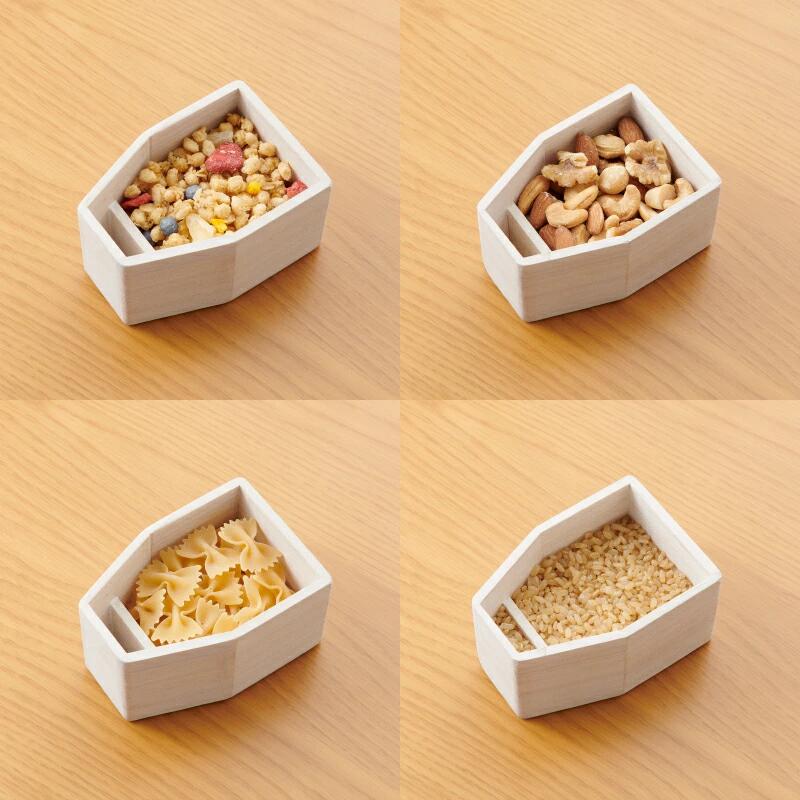 Kirisai 桐の冷蔵こめ櫃1kg　010MC01N.／米櫃 保存 コンパクト お米 調湿性 キッチン用品 冷蔵庫 送料無料