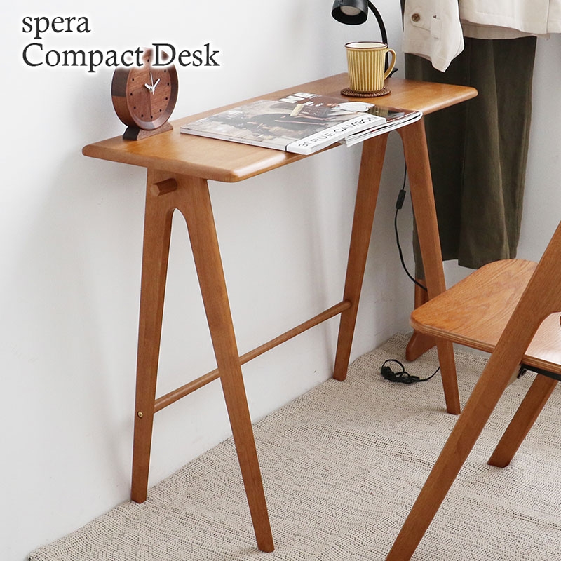 
                  コンパクトデスク spera Compact Desk 机 デスク 木製 コンパクト 家具 インテリア 市場 加西市 市場家具 いちば イチバ ICHIBA koti
                