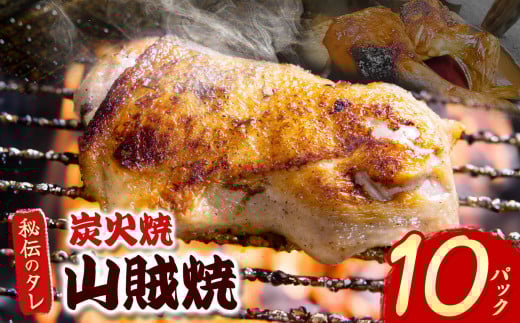 炭火焼「山賊焼」｜ 肉 にく お肉 チキン 山賊焼き 炭火焼 にんにく 自慢 パーティー 食卓 おかず 真岡市 栃木県 送料無料