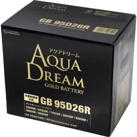 AQUADREAM GOLD 自動車始動用バッテリー 充電制御車対応  95D26R 1個_家電製品 アウトドア・カー用品  _【配送不可地域：沖縄県】【1608302】