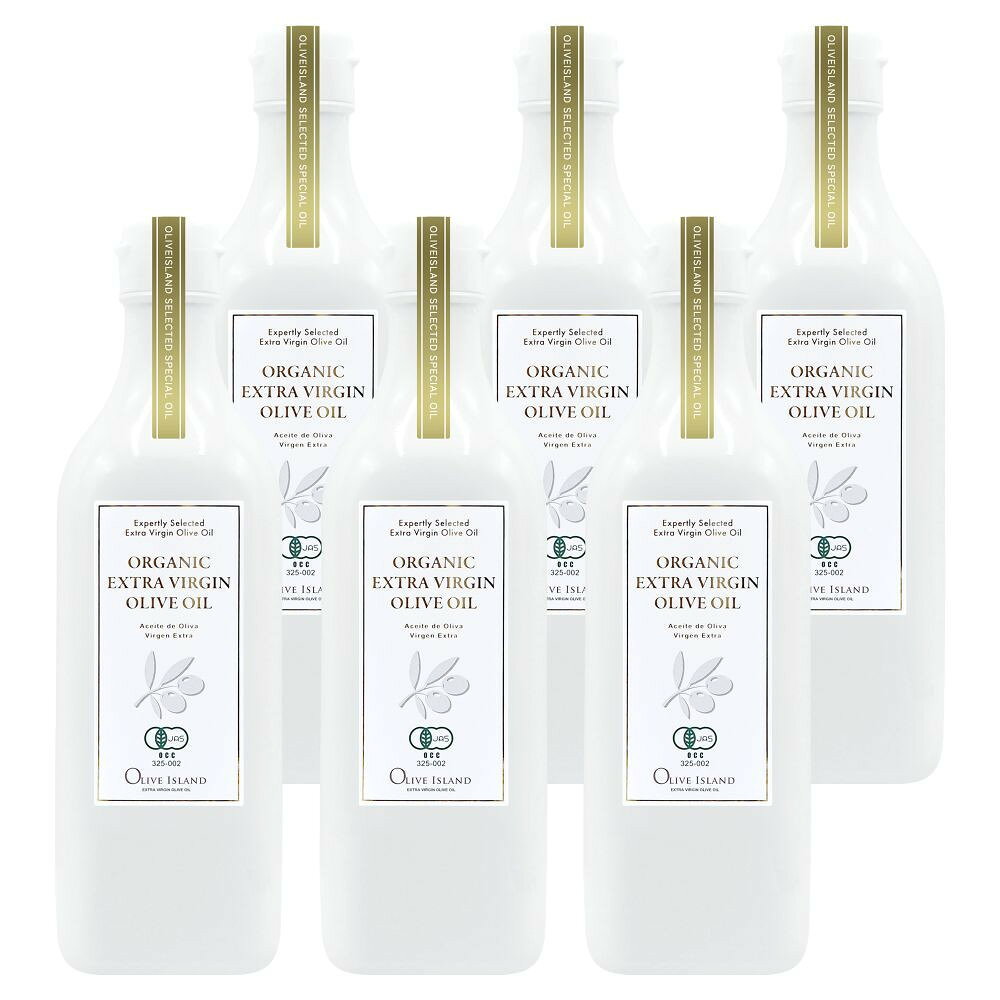 【ふるさと納税】オーガニック　エキストラヴァージンオリーブオイル　500ml　6本セット | 油 あぶら オリーブオイル 食品 加工食品 人気 おすすめ 送料無料