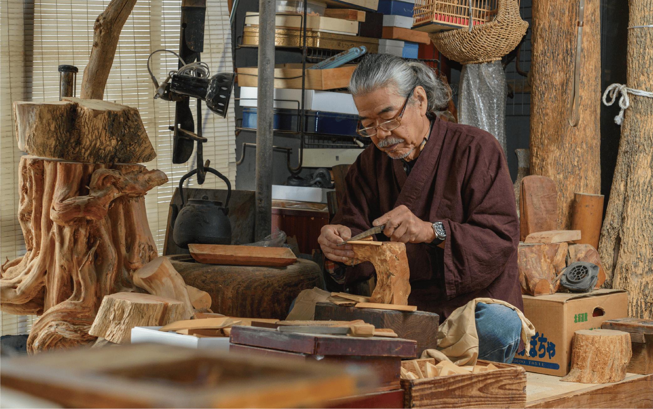 【鹿児島県指定 伝統的工芸品】薩摩つげ櫛（解櫛）・手作り布ケースセット※約10.5cm(喜多つげ/029-1111)