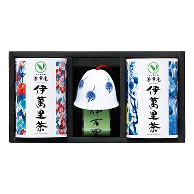 ふるさと納税 伊万里市 伊万里焼風鈴【木の葉】と伊萬里茶詰合せ