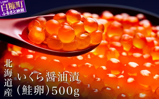 北海道白糠町 北海道海鮮紀行いくら(醤油味) 500g(250g×2)