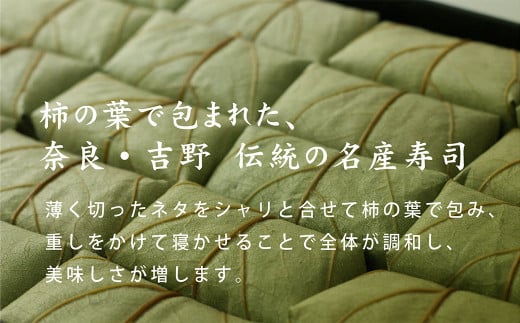 特製柿の葉寿司「吉野傅」さば・さけ セット  | スペシャル 奈良県 上北山村 吉野 お寿司 寿司 スシ すし 海鮮 お祝い お土産 贈答用【配達指定日：2週間以降の日付】