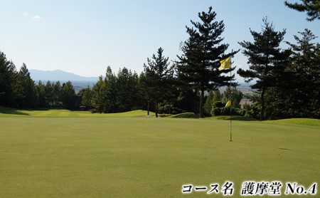湯田上カントリークラブ利用補助券＜4枚＞ ゴルフ場利用権 ゴルフプレー スポーツ 新潟県田上町