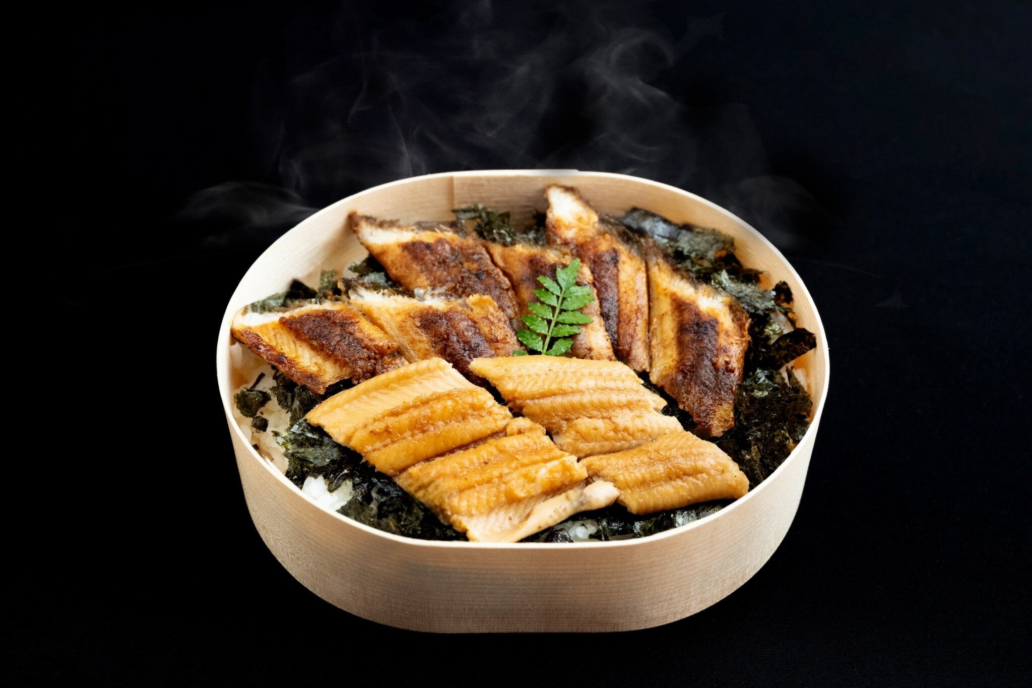 【ふるさと納税】冷凍　焼あなごと煮あなごのあいもりわっぱめし　上(300g)