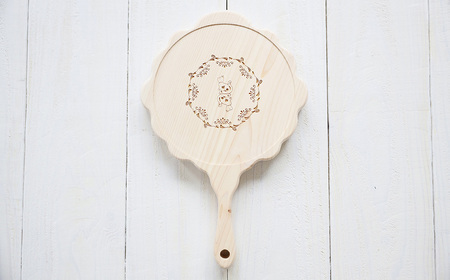 No.1112 まるで手鏡のような鍋敷き B