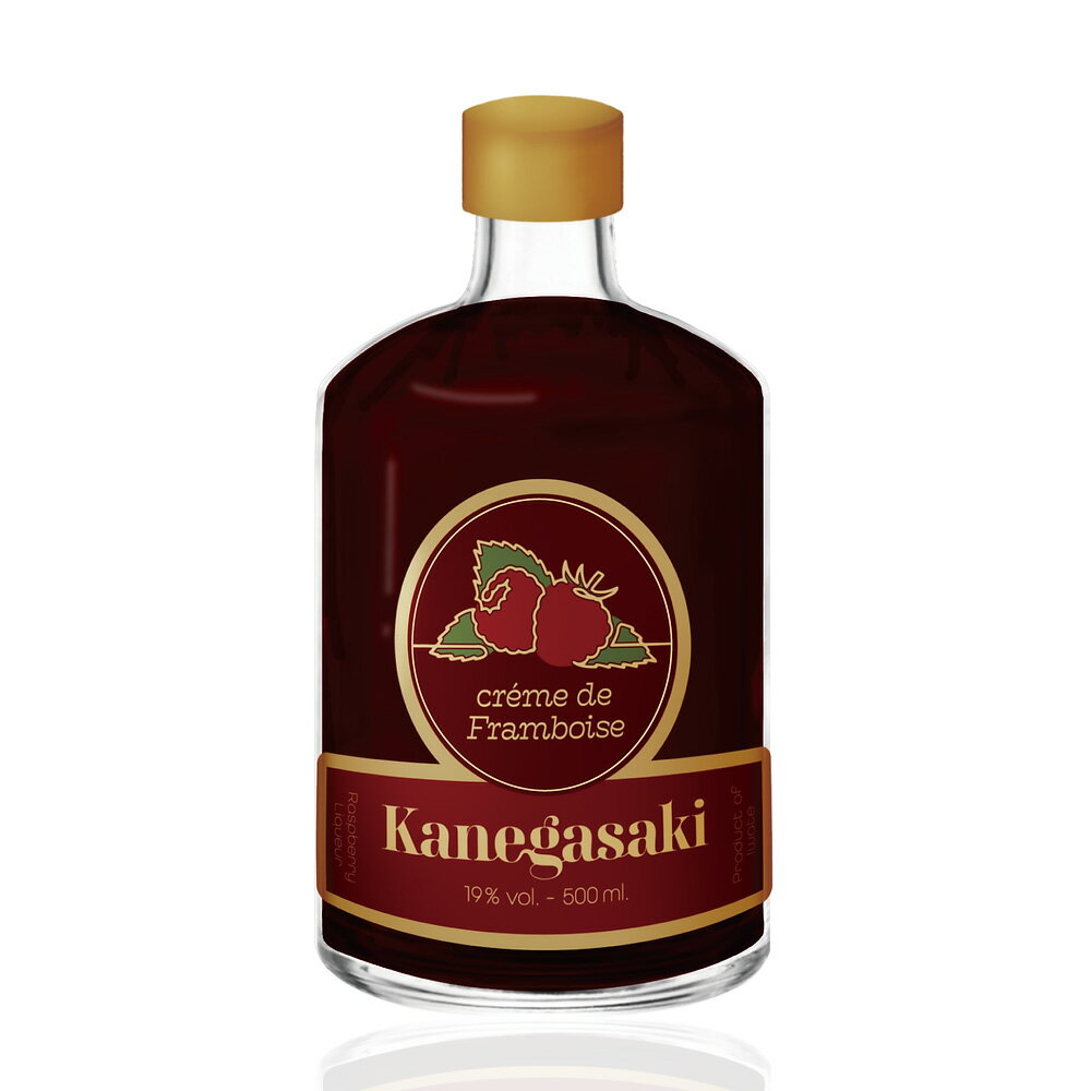 【ふるさと納税】リキュール ラズベリー お酒 cr?me de Framboise Kanegasaki フランボワーズ 岩手県 金ケ崎町