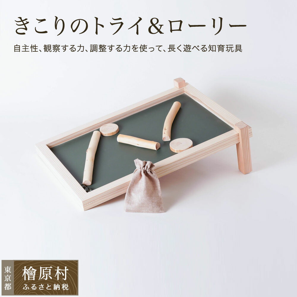 【ふるさと納税】きこりのトライ＆ローリー【basic（ベーシック）】 | 子供 おもちゃ 玩具 知育玩具 東京 檜原村