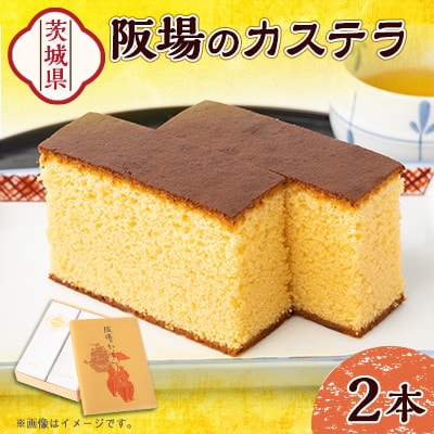 阪場のカステラ(2本セット)　＜夏季用＞【配送不可地域：離島】【1614068】