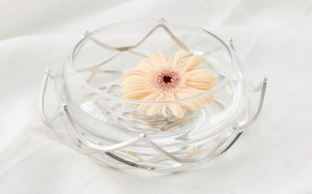 かご KAGO 能作 ダリア M インテリア 錫 ギフト 工芸 民芸品 雑貨 FAD-0140