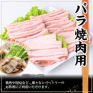 鹿児島県産豚肉バラエティセット(合計3.6kg)  豚肉 ロース スライス【株式会社羽根】A729