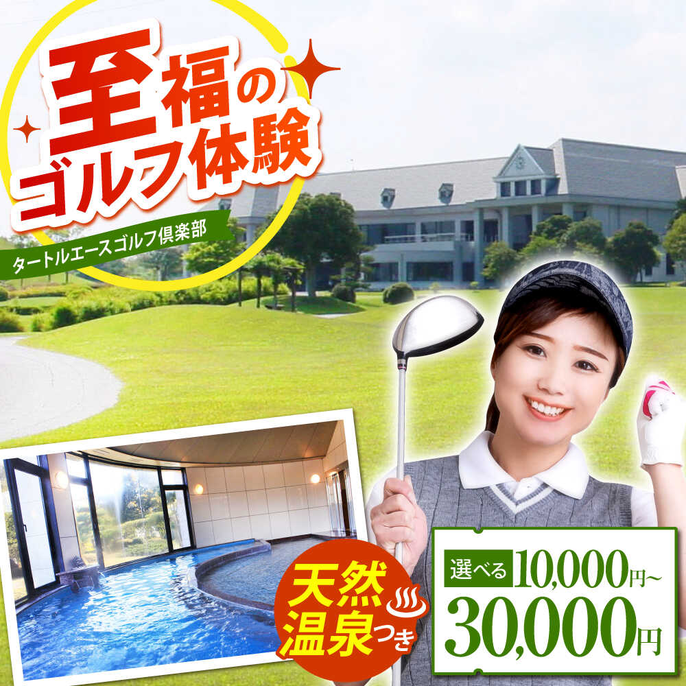 【ふるさと納税】【選べるご利用可能金額】タートルエースゴルフ倶楽部 ゴルフ場利用券 / ゴルフ場 ゴルフ golf GOLF ごるふ チケット ちけっと 利用券 プレー券 体験 / 亀山市 / ダイワロイヤルゴルフ株式会社[AMBP001]