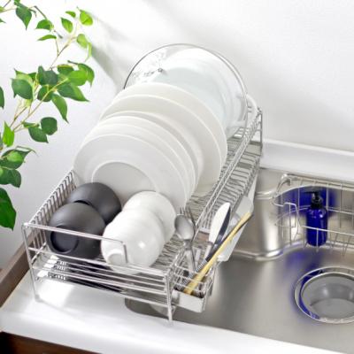 ふるさと納税 三条市 〔川口工器〕シンクに渡せる水切りラック1段　幅58【041S005】