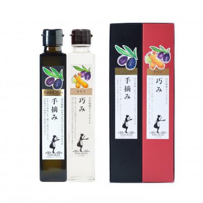 ふるさと納税 小豆島町 【ギフト用】FG-67[手摘み・巧み]オリーブオイルセット(贈答用・熨斗つき) |  | 01