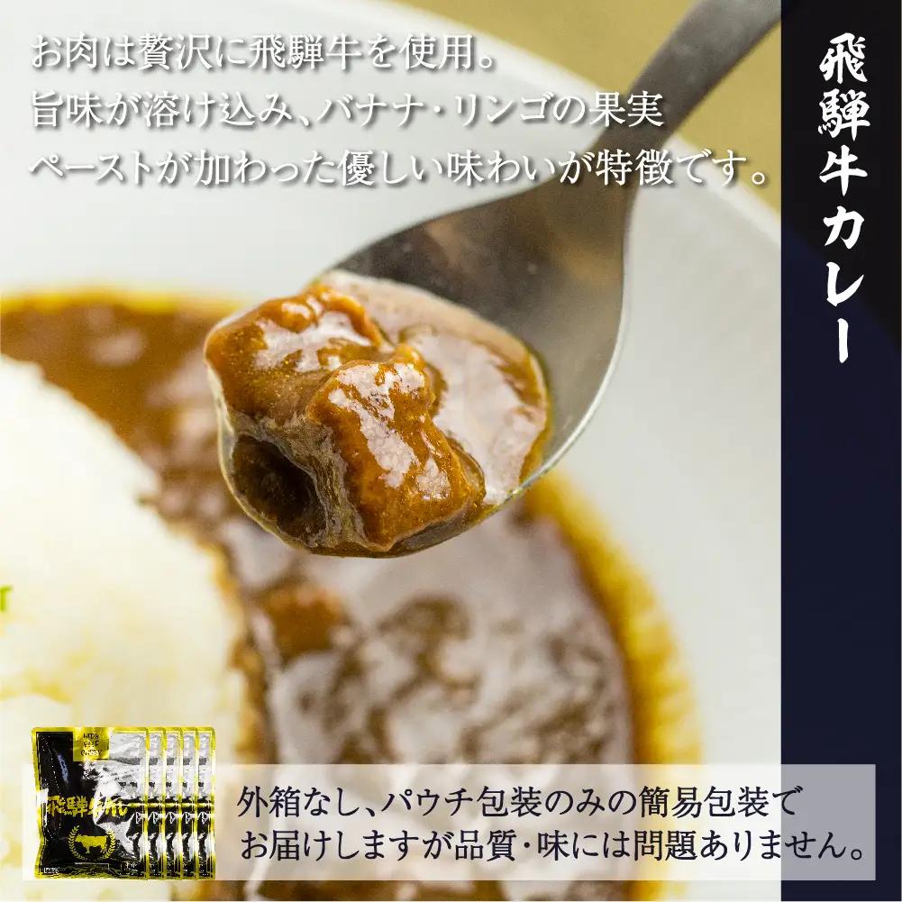 飛騨牛カレー（160ｇ×10袋）と飛騨高山ラーメン（2食入×5袋で10食）満腹欲ばりセット |  高山の味を満喫 飛騨牛 レトルト加工食品 カレー ラーメン セット 人気 おすすめ 飛騨高山 ふるさと