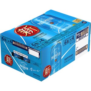 ＜天然水のビール工場＞京都直送 プレモル≪香る≫エール 500ml×24本 [0200]