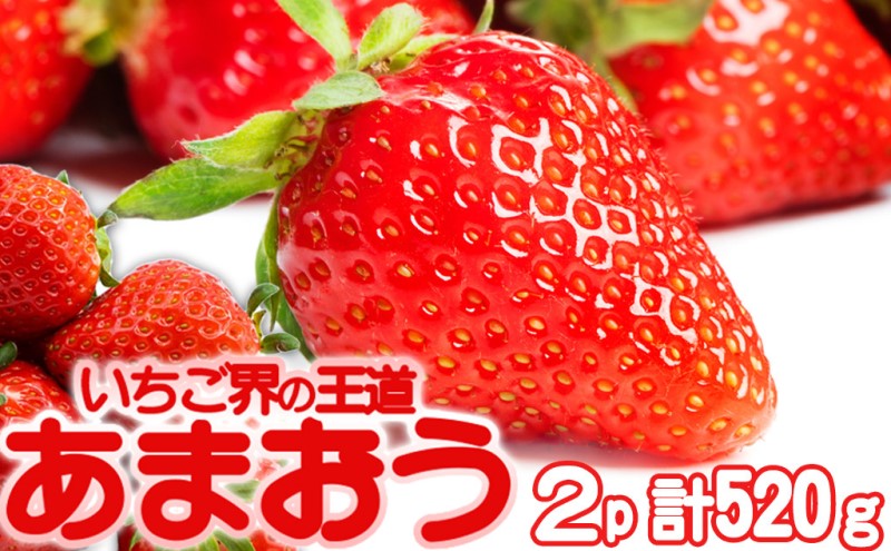 あまおう 生まれも育ちも福岡県 イチゴ界の王道！2パック 果物 デザート イチゴ 苺