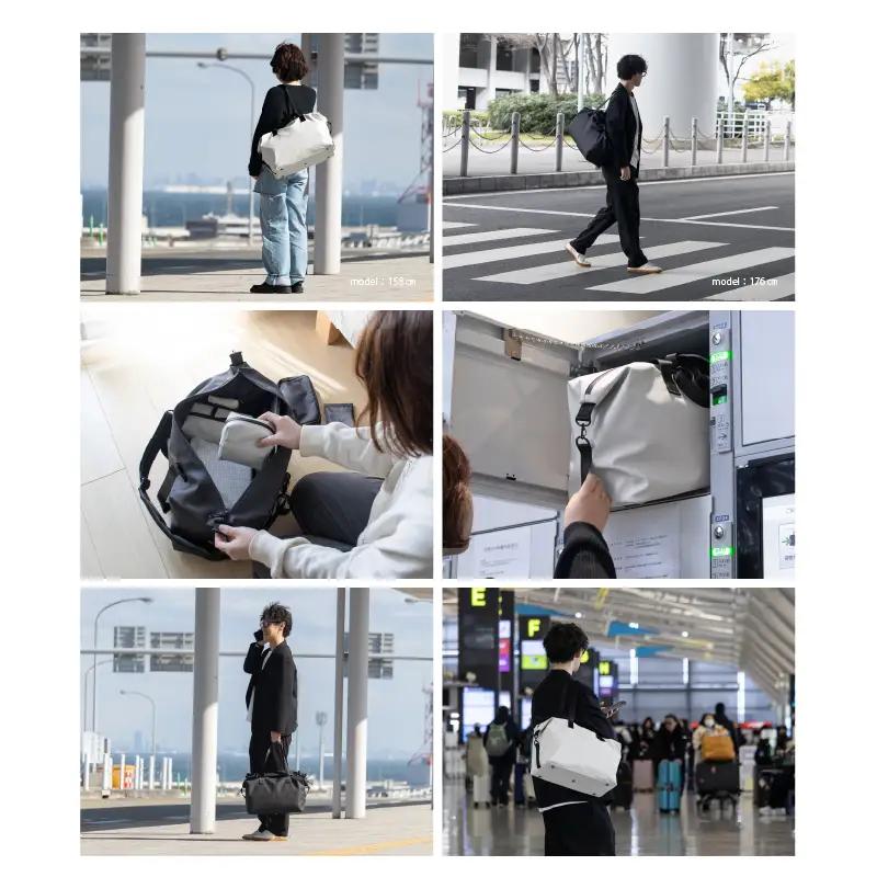 ボストンバッグ タフトボストン（ホワイト）