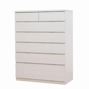 チェスト タンス 幅88 6段 奥行44 ホワイト色 シルフ Sylph 桐たんす 箪笥 婚礼家具 衣類収納 大川家具【丸田木工】