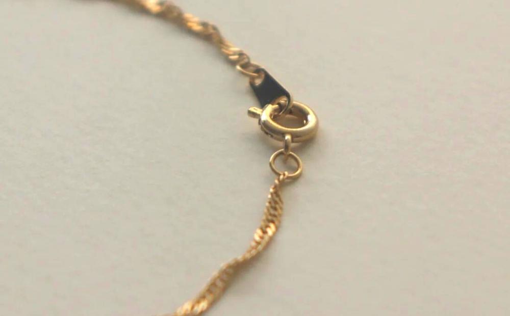 【LENERAオリジナルブレスレット】oli chain bracelet ( sparkle ) 【079020】