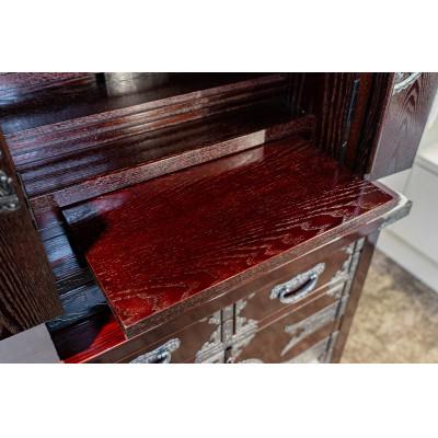 ふるさと納税 利府町 仙台箪笥 仙台仏壇18号 拭き漆調ウレタン仕上げ |  | 02