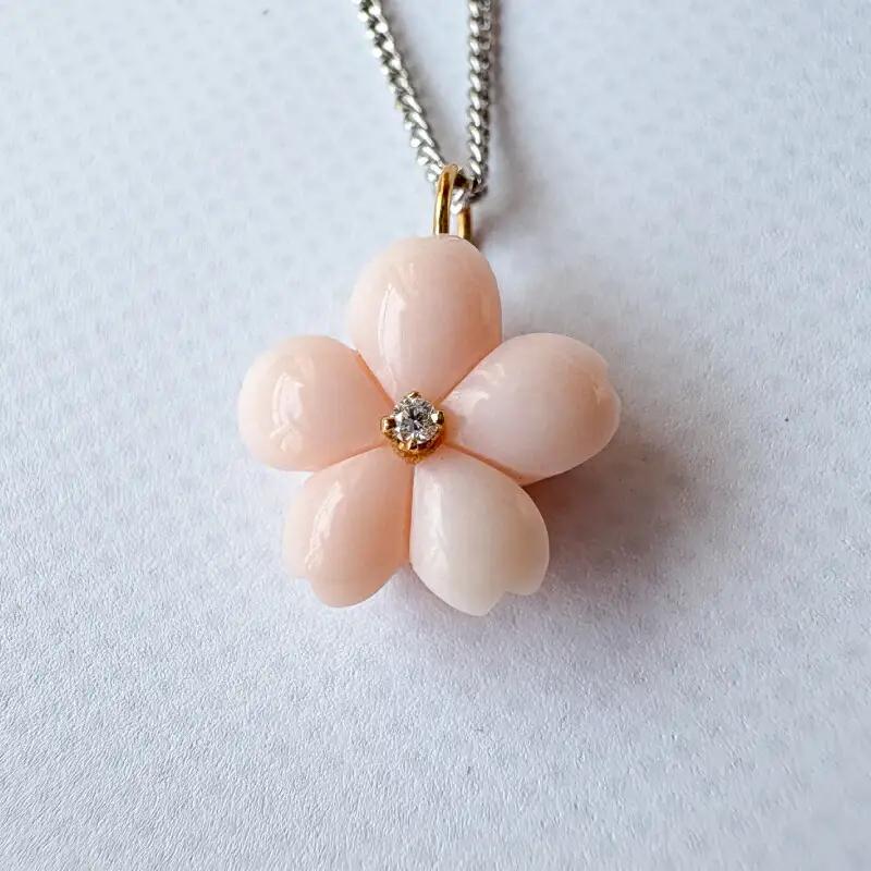 桜ドロップペンダントTOP
