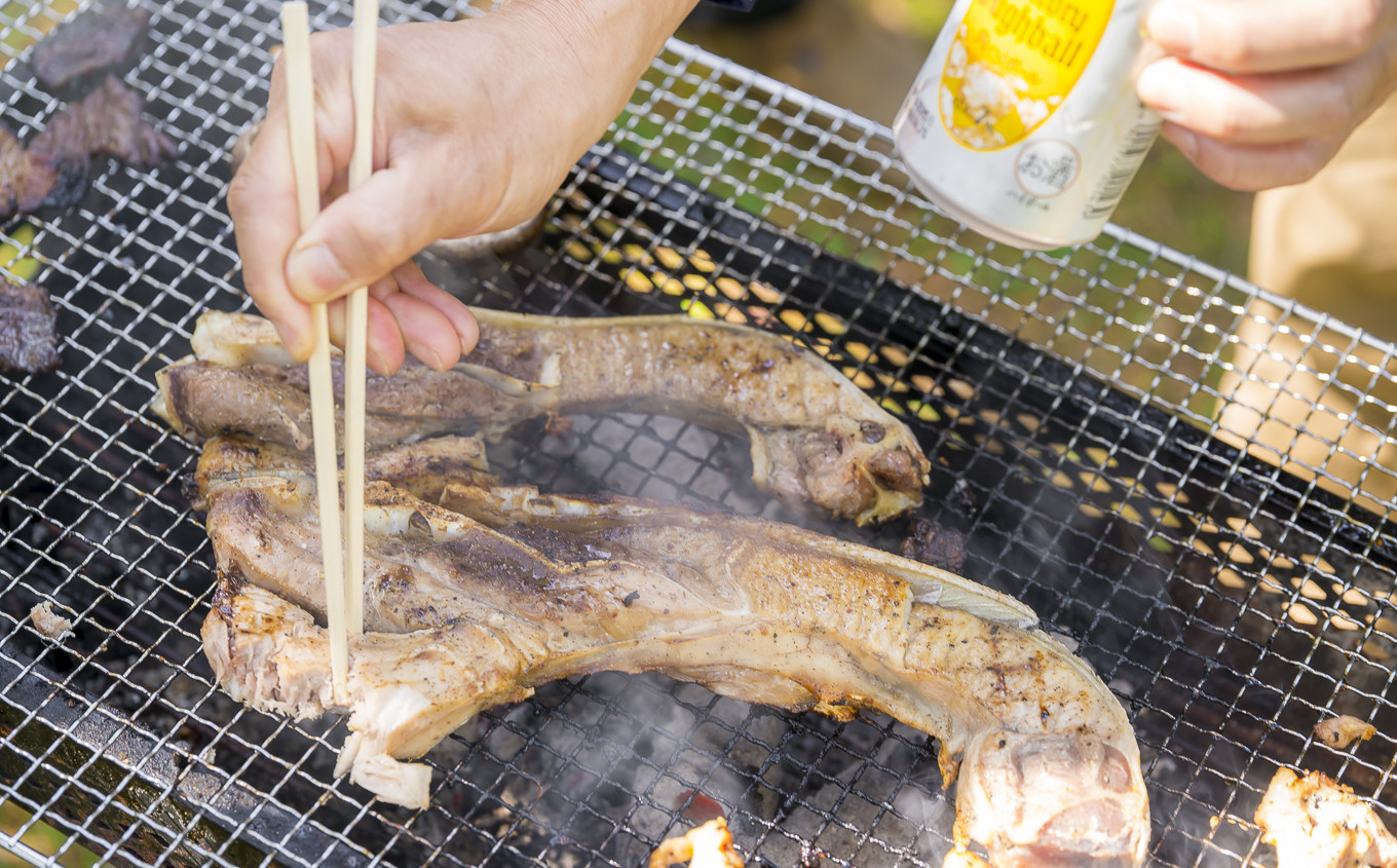 塩コショウをしたら、あとは焼くだけ！
※写真はイメージです。