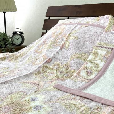 ふるさと納税 泉大津市 泉大津産　先白FBZ　タオルケット シングル 140×200cm (ピンク) S-13196PI |  | 02