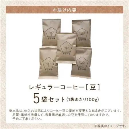 五稜珈琲100g×5ヶ国セット【1186203】