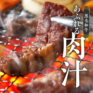 山樹の黒毛和牛ゲタカルビ 500g（塩コショウ別添）[047R31]