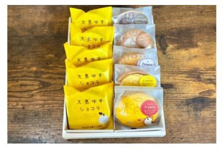 ゆずショコラ&人気タルトの10個セット [コヤマ菓子店 宮城県 気仙沼市 20562415]