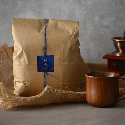 ふるさと納税 羽咋市 神音カフェ　自家焙煎のコーヒーブレンドセット【豆】×3セット |  | 02