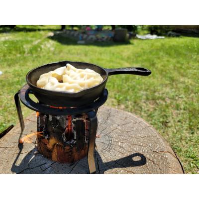 ふるさと納税 恵那市 恵那産ミニスウェーデントーチ×五徳×羽釜セット |  | 02