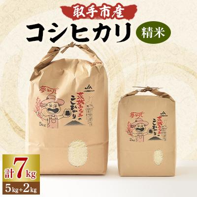 ふるさと納税 取手市 取手市産　コシヒカリ　7kg