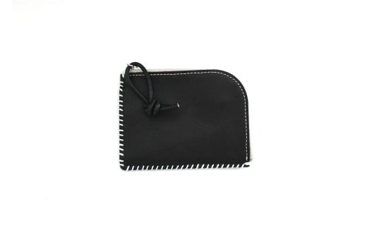 【horii.】journal wallet（ジャーナルウォレット）black 黒 33-33 本革 レザー ウォレット 財布 受注生産