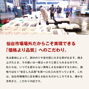 伊達の銀鮭モンゴル岩塩漬け 10切入（2切×5パック）