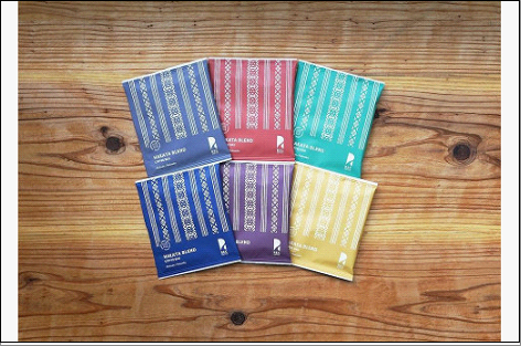 【福岡市】REC COFFEE 博多織柄 コーヒーバッグ 36個セット