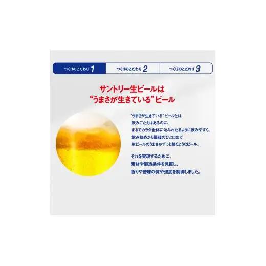 サントリー生ビール　500ml缶　24本入 ビール サントリー ※沖縄・離島配送不可