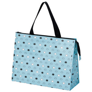 レジャーシート生地バッグＭ ねこっと　677816　4-058