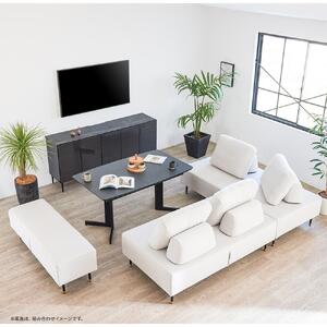 Carlo カルロ 幅180 アイランドソファ 【モーブル】【大川家具】