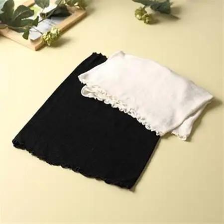 和歌山県産シルク腹巻き2枚セット　ブラック・ホワイト_装飾品・工芸品  服飾小物 _【1107676】